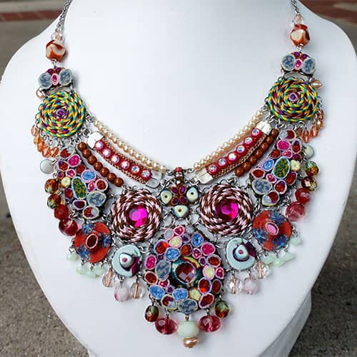 Amala Chandelier Statement Necklace