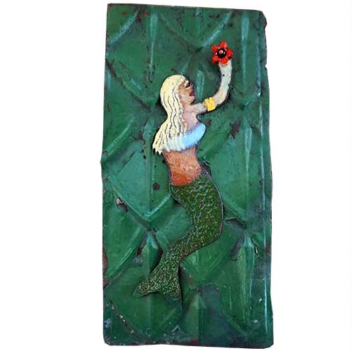 Denny Maloney Mermaid on 7x14 Tin DM373